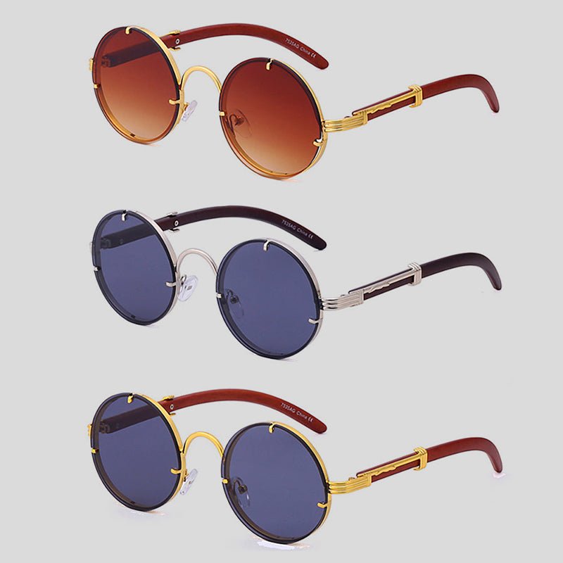 Zakenda | Lunettes de soleil rondes rétro