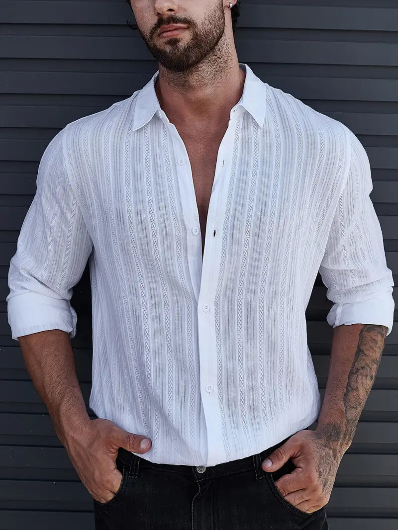 Zakenda | Christopher - col rabattu confortable pour homme