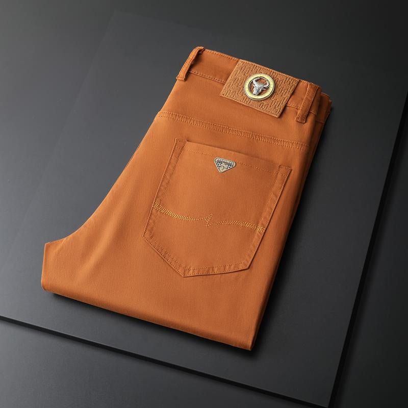 Zakenda | Toro Pantalon Slim Fit par Tom Rains