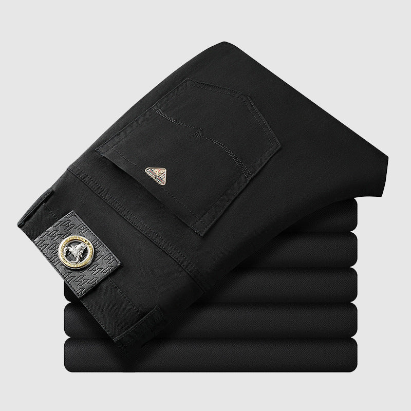Zakenda | Toro Pantalon Slim Fit par Tom Rains