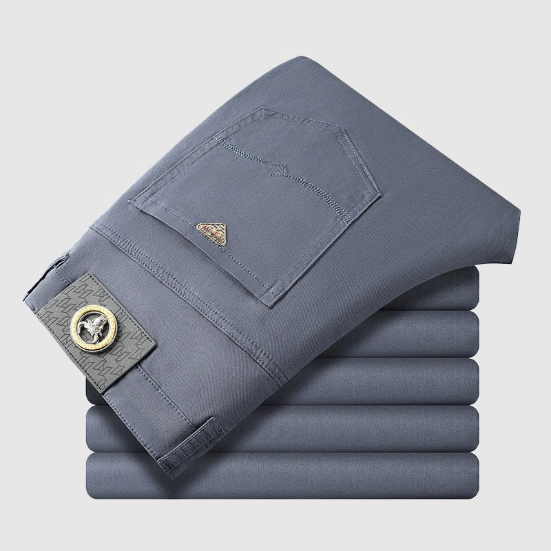 Zakenda | Toro Pantalon Slim Fit par Tom Rains
