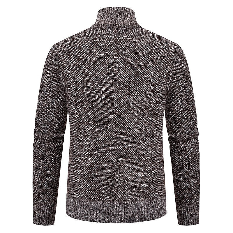 Zakenda | pull-over zippé stylé pour homme (design italien)