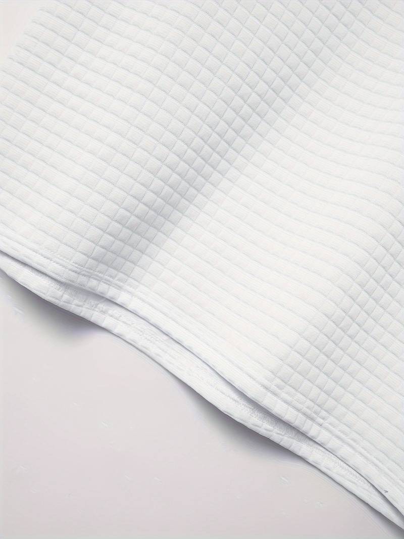 Zakenda | Daniel - chemise à manches courtes en gaufrette pour hommes