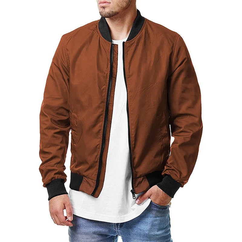 Zakenda | Veste bomber d'hiver décontractée pour hommes