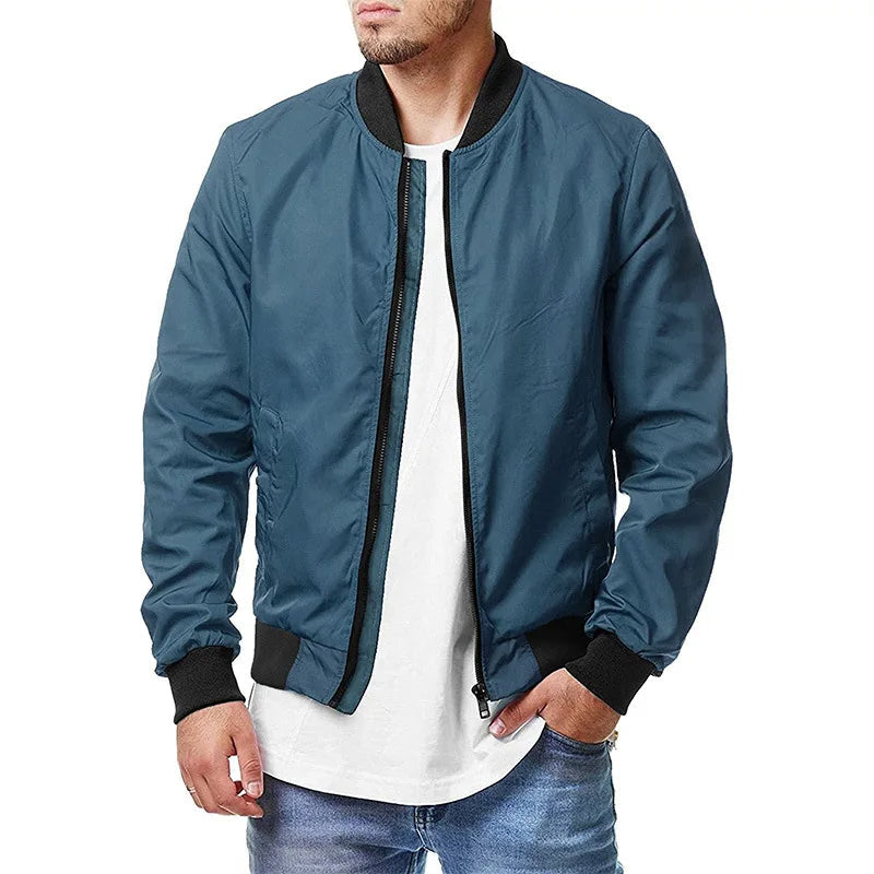 Zakenda | Veste bomber d'hiver décontractée pour hommes