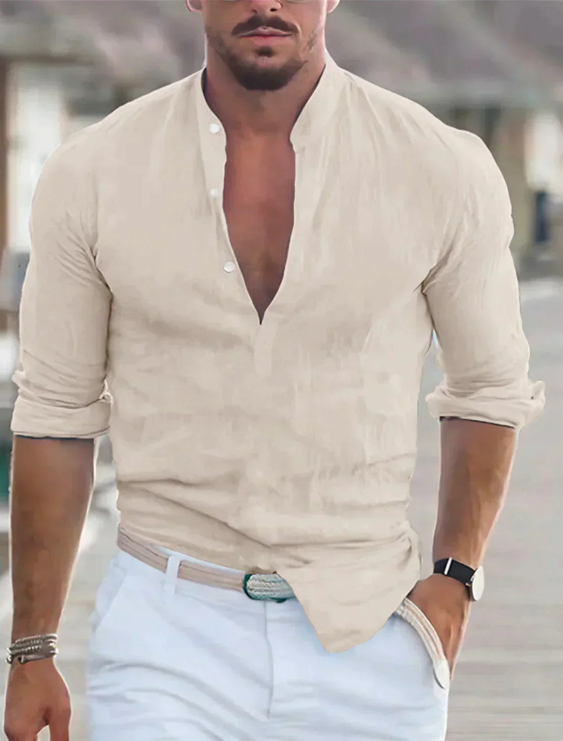 Zakenda | Chemise d'été confortable pour hommes