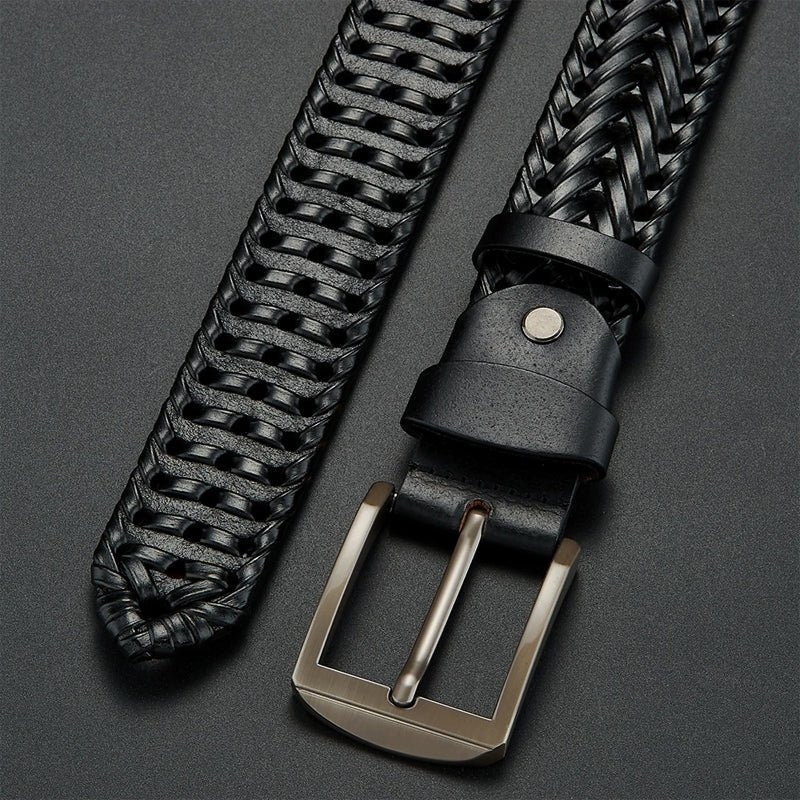 Zakenda | Ceinture en cuir tissé