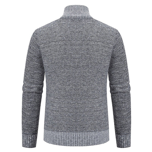 Zakenda | pull-over zippé stylé pour homme (design italien)