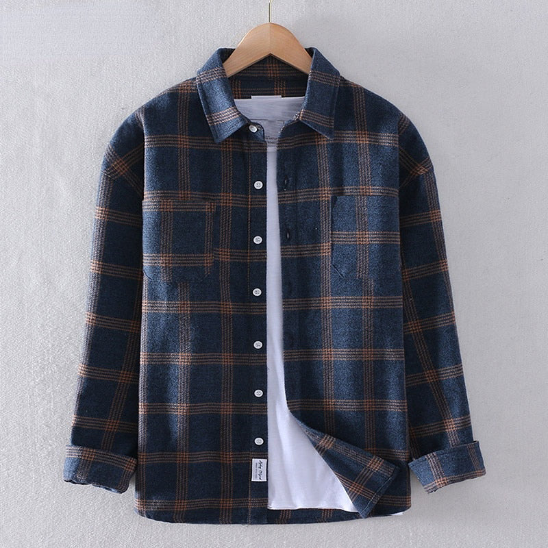 Zakenda | Chemise à carreaux décontractée pour homme