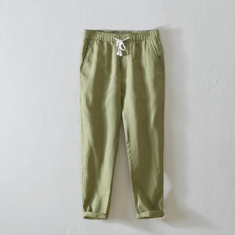 Zakenda | Tailors Pantalon en lin pour la côte