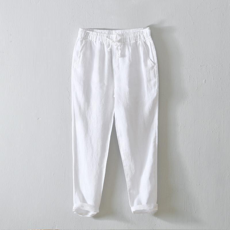Zakenda | Tailors Pantalon en lin pour la côte