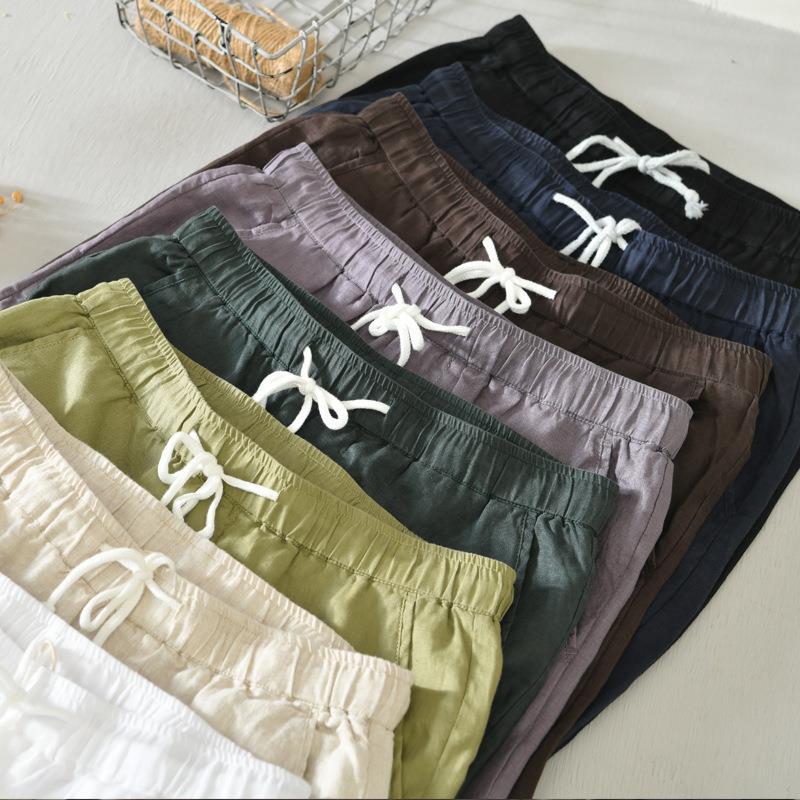 Zakenda | Tailors Pantalon en lin pour la côte