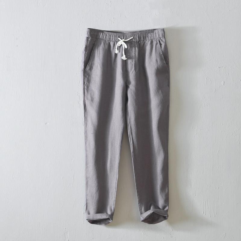 Zakenda | Tailors Pantalon en lin pour la côte
