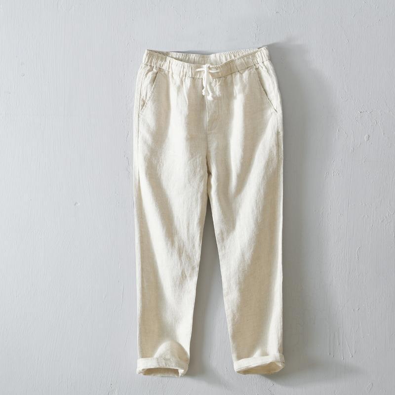 Zakenda | Tailors Pantalon en lin pour la côte
