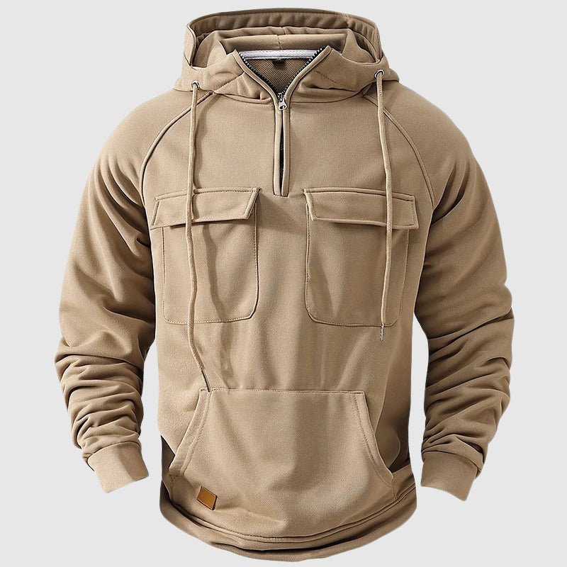 Zakenda | Sweat à capuche multipoches Tailors