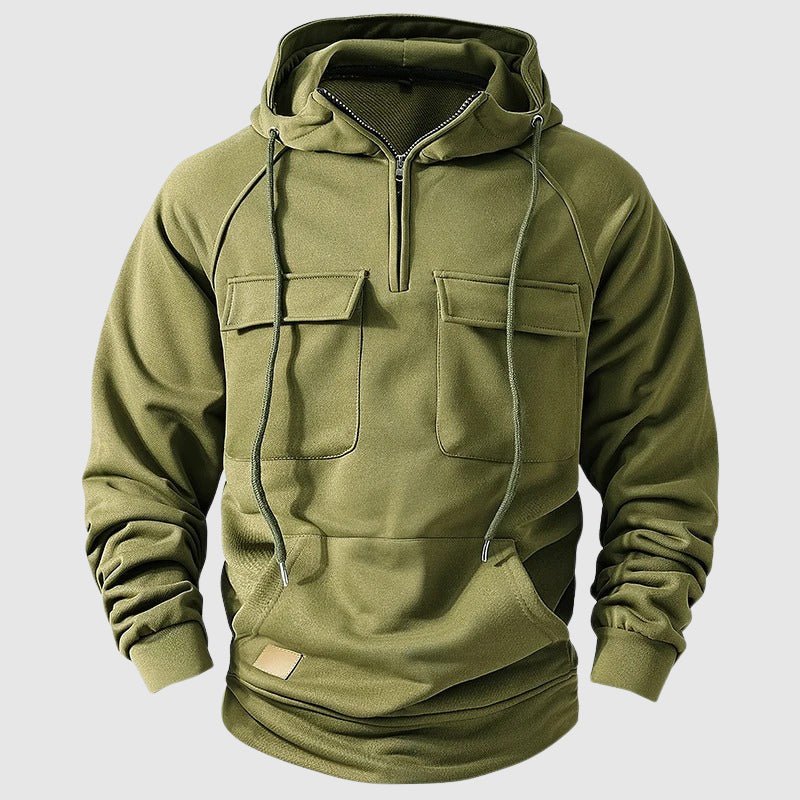 Zakenda | Sweat à capuche multipoches Tailors