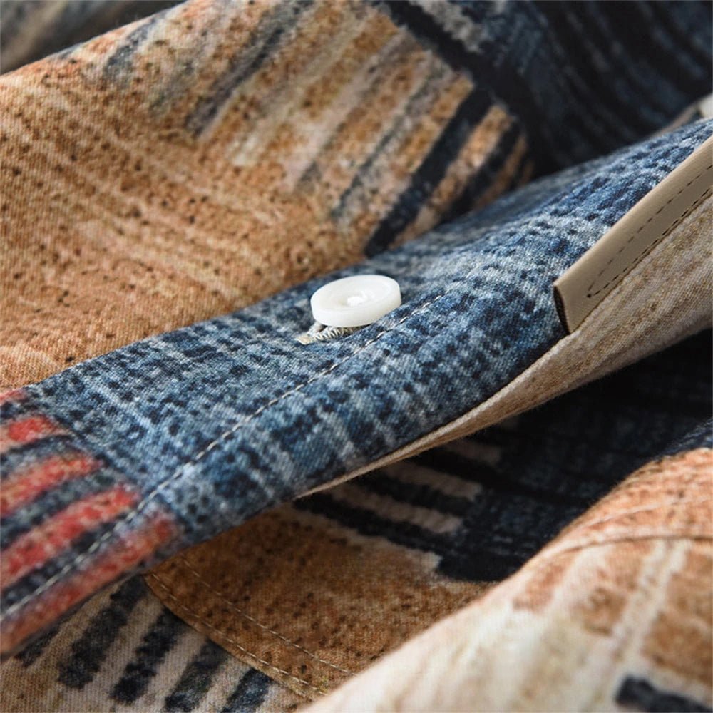 Zakenda | Chemise Tailors au design patchwork