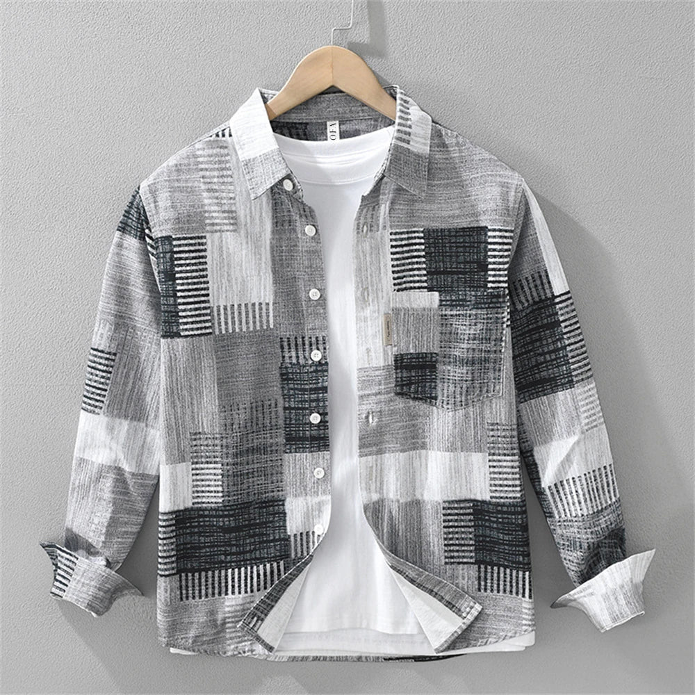 Zakenda | Chemise Tailors au design patchwork