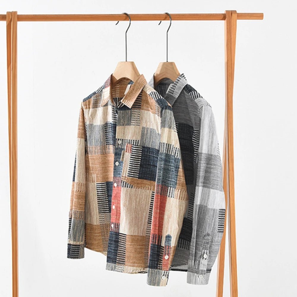 Zakenda | Chemise Tailors au design patchwork