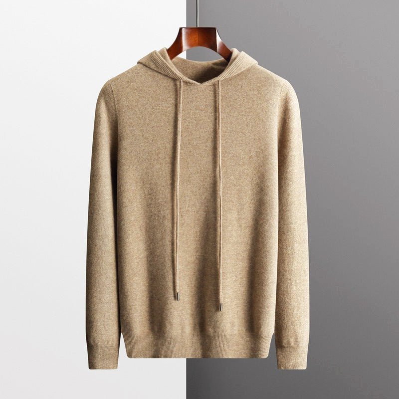 Zakenda | Sweat à capuche en mérinos Tailors Premium