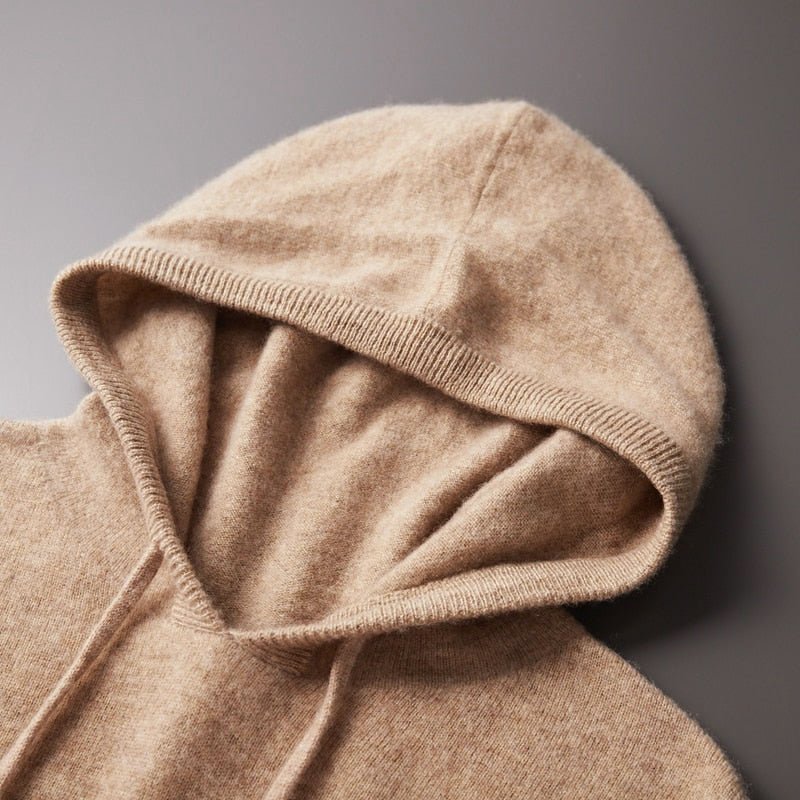 Zakenda | Sweat à capuche en mérinos Tailors Premium