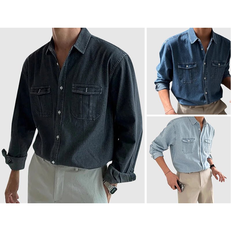Zakenda | Chemise Tailors Urban Denim
