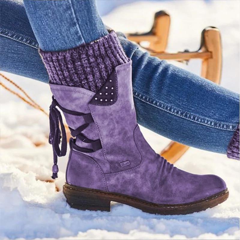 Zakenda | Chaussures extrêmement confortables et chaudes avec semelle orthopédique