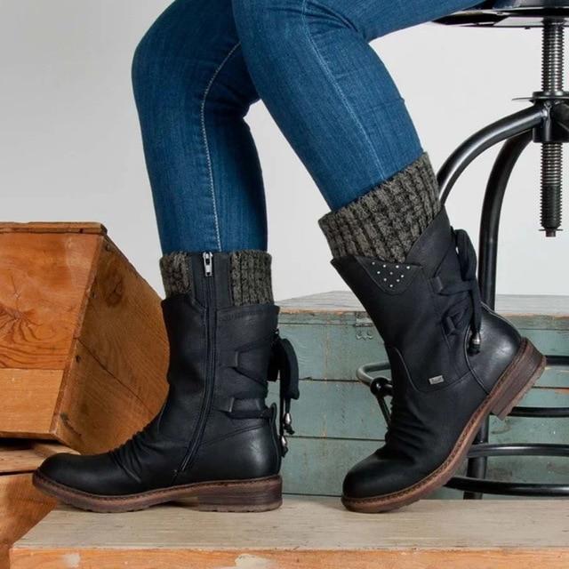 Zakenda | Chaussures extrêmement confortables et chaudes avec semelle orthopédique