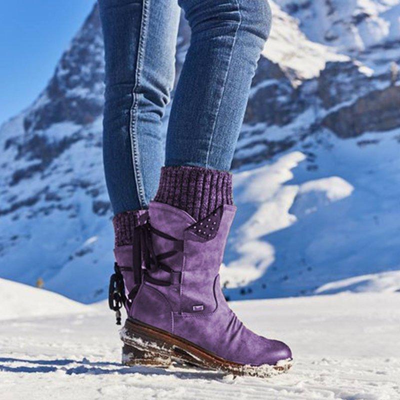 Zakenda | Chaussures extrêmement confortables et chaudes avec semelle orthopédique