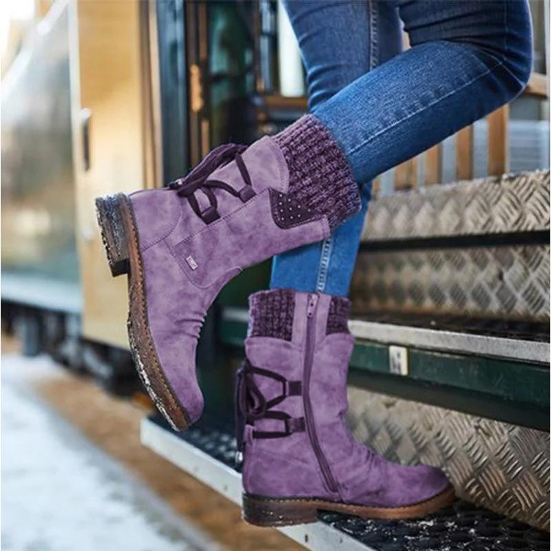 Zakenda | Chaussures extrêmement confortables et chaudes avec semelle orthopédique