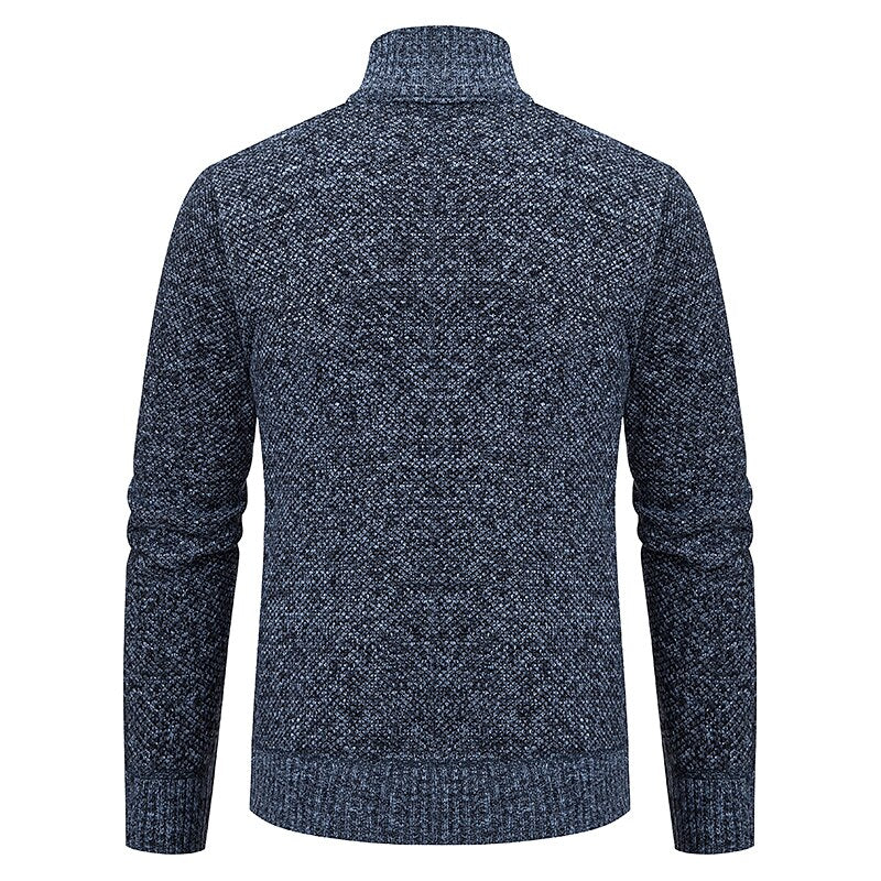 Zakenda | pull-over zippé stylé pour homme (design italien)