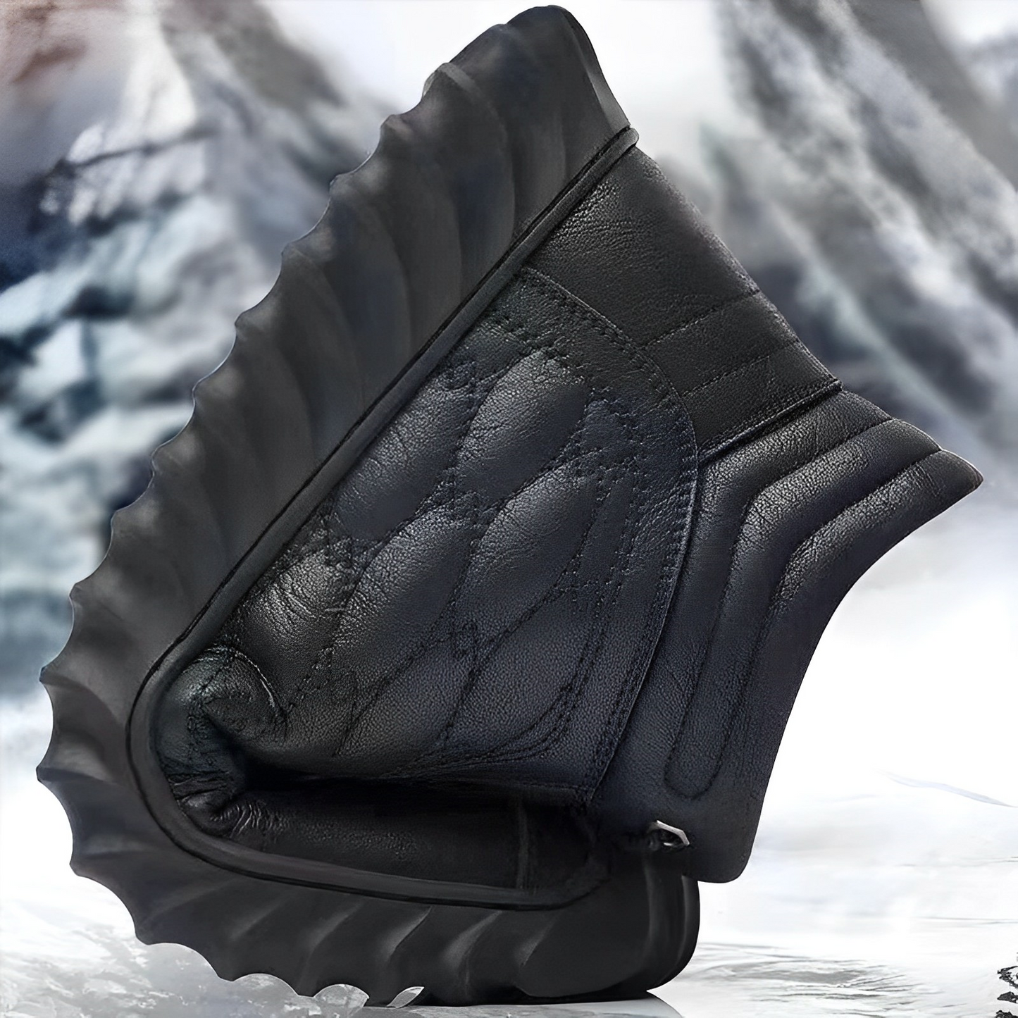 Zakenda | Chaussures d'hiver confortables pour hommes avec doublure en polaire de CozyStride