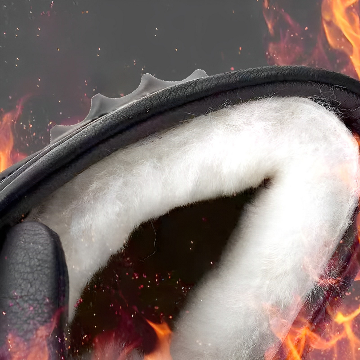 Zakenda | Chaussures d'hiver confortables pour hommes avec doublure en polaire de CozyStride