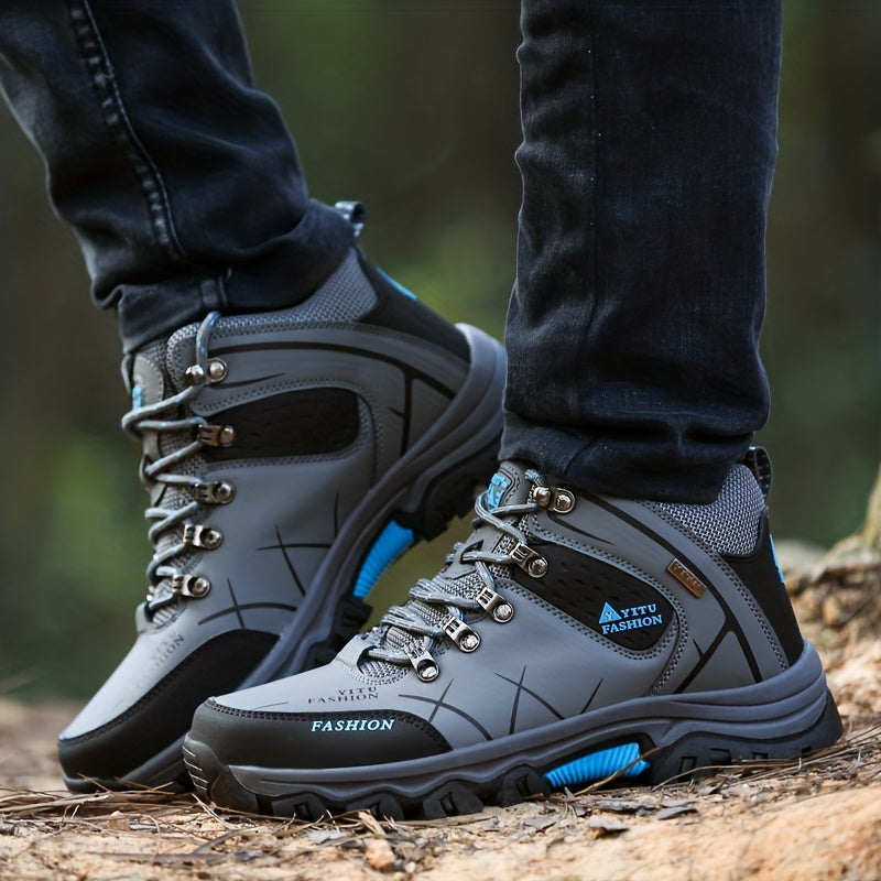 Zakenda | cadeau idéal : chaussures de marche antidérapantes, résistantes et rembourrées pour hommes