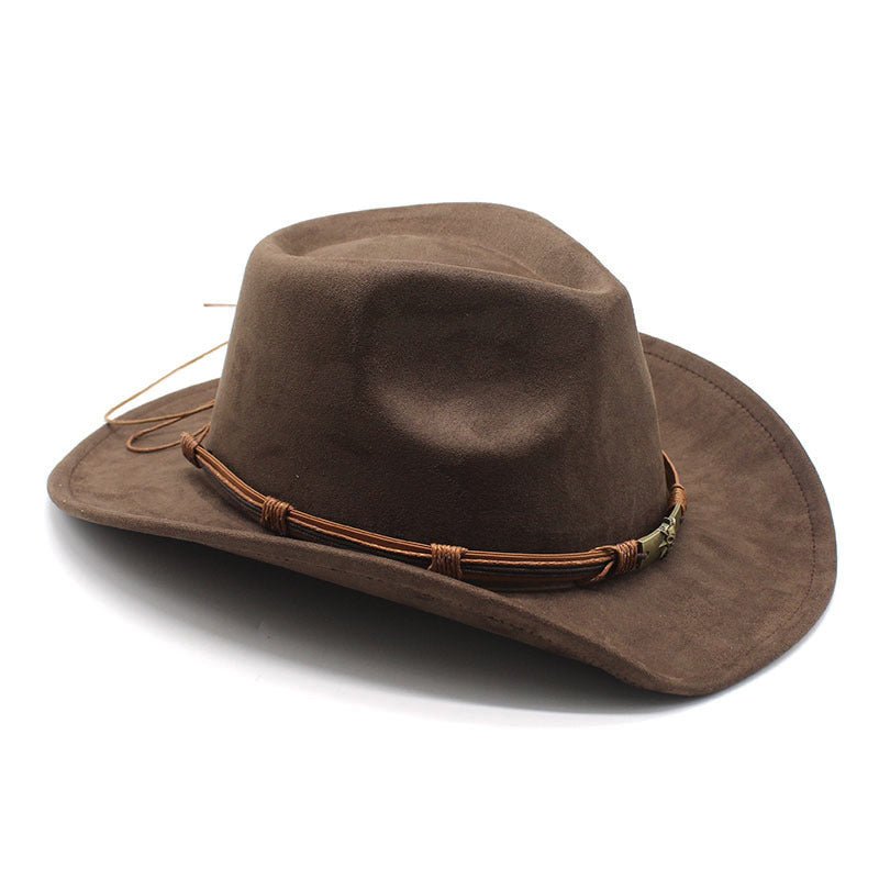 Zakenda | Chapeau de cowboy en daim