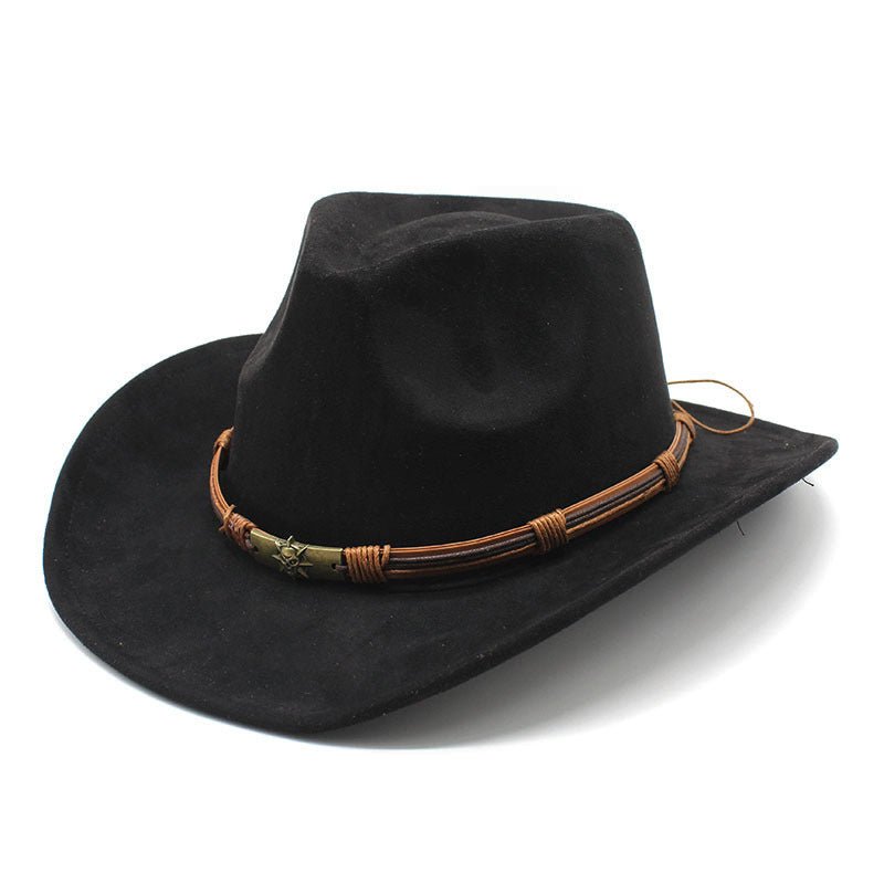 Zakenda | Chapeau de cowboy en daim