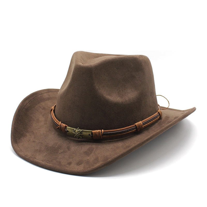 Zakenda | Chapeau de cowboy en daim