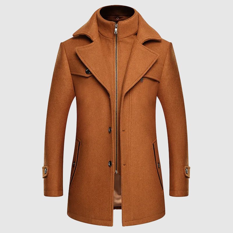 Zakenda | Rains Manteau de laine Chadron
