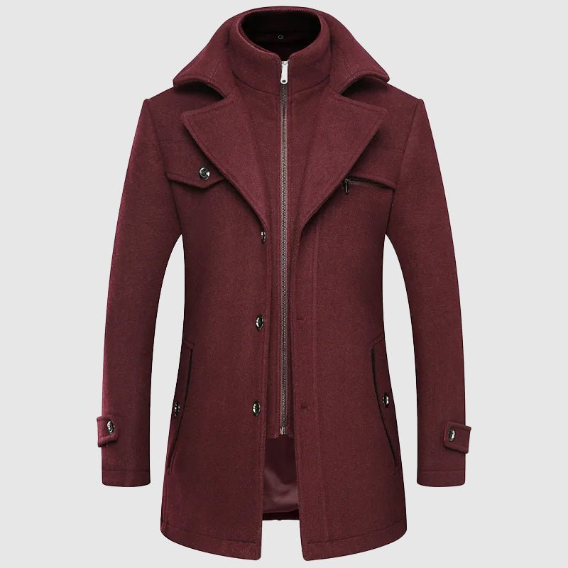 Zakenda | Rains Manteau de laine Chadron