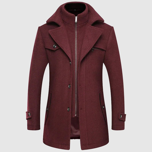 Zakenda | Rains Manteau de laine Chadron