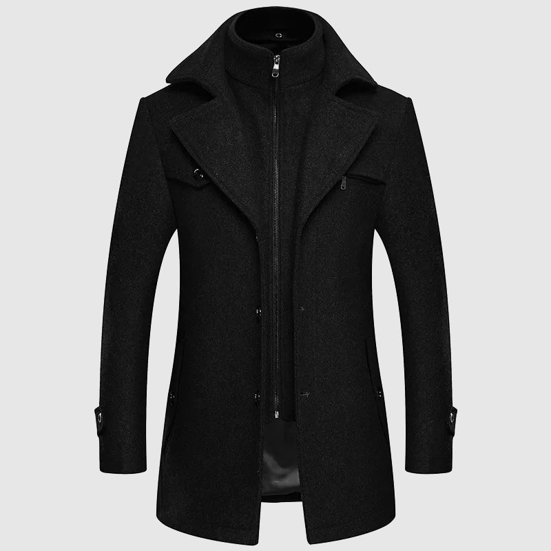 Zakenda | Rains Manteau de laine Chadron