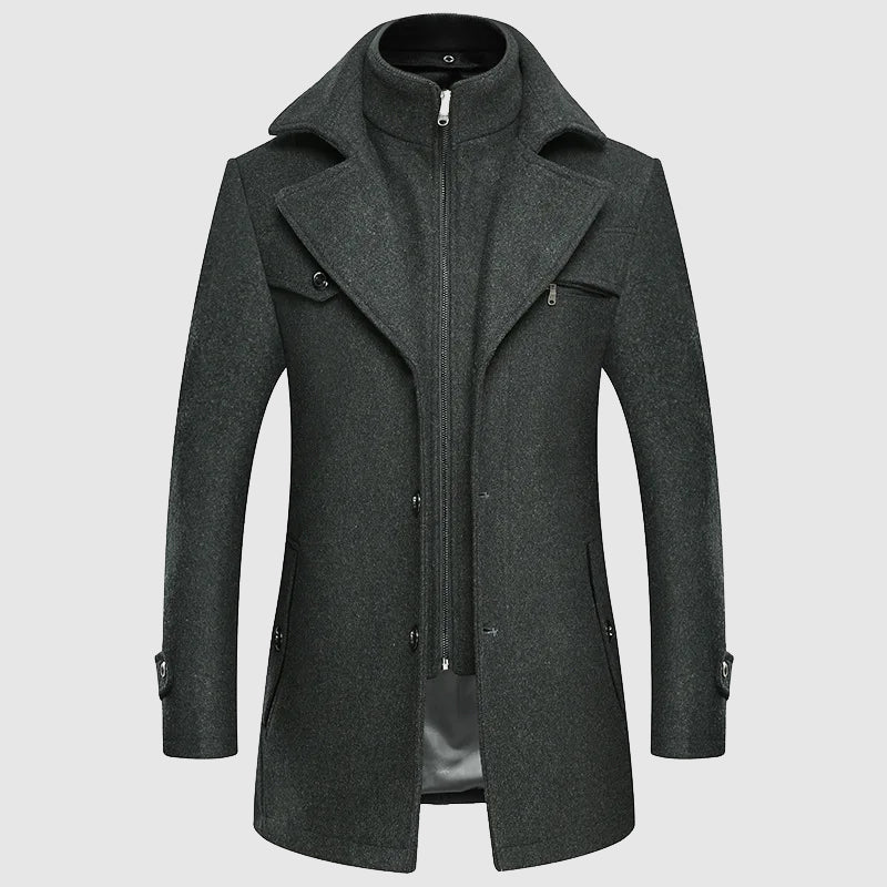 Zakenda | Rains Manteau de laine Chadron