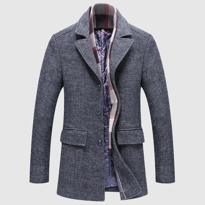 Zakenda | Manteau Rainsport en laine vierge