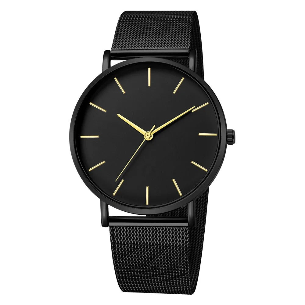 Zakenda | Montre de luxe en acier tissé ultra-mince