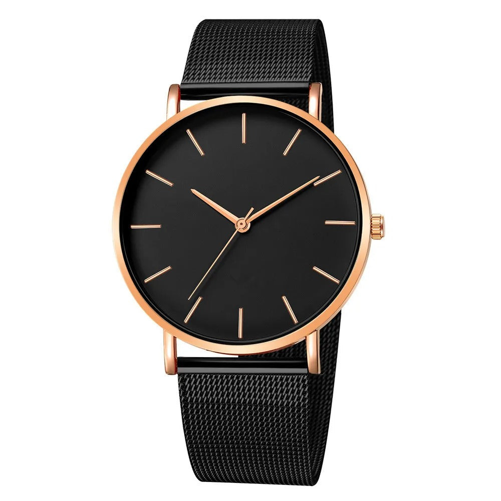 Zakenda | Montre de luxe en acier tissé ultra-mince