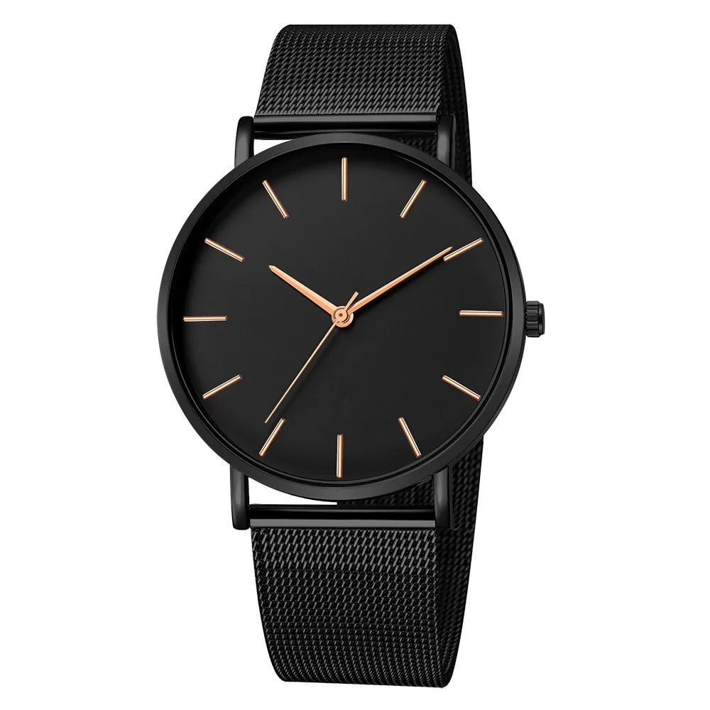 Zakenda | Montre de luxe en acier tissé ultra-mince