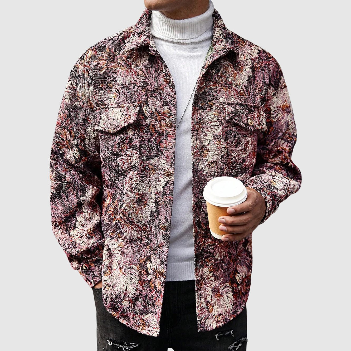 Zakenda | Veste Duval Casual Bloom