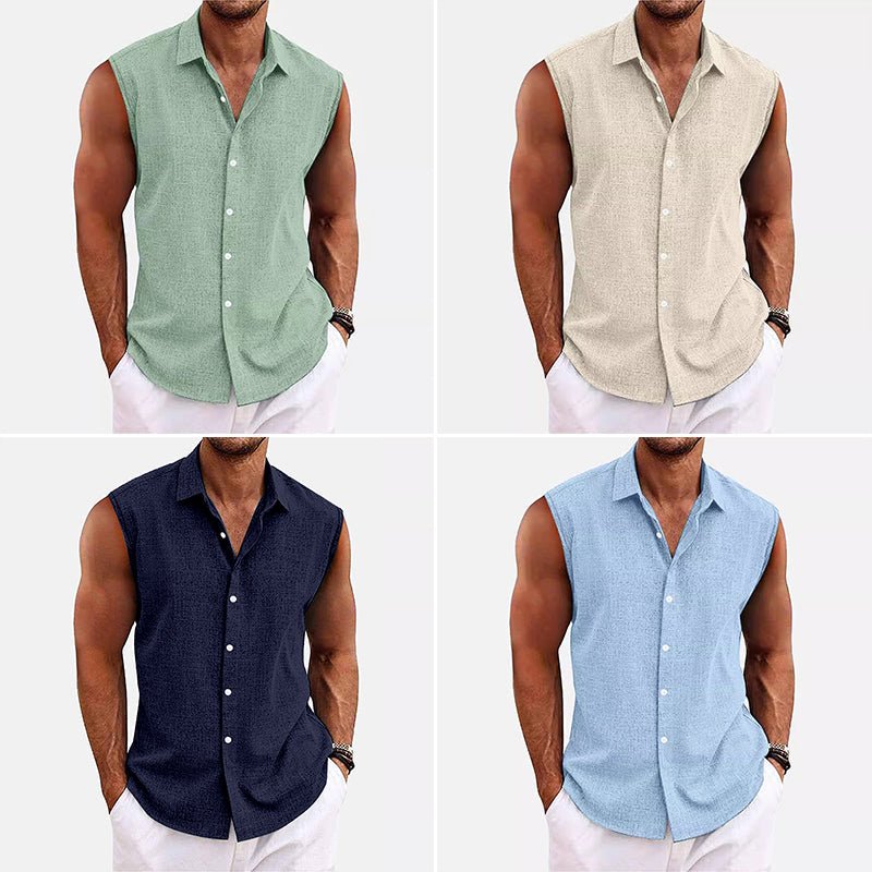 Zakenda | Duval Haut sans manches avec boutons