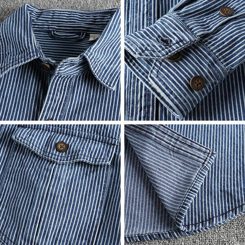 Zakenda | Chemise Duval Vintage Denim