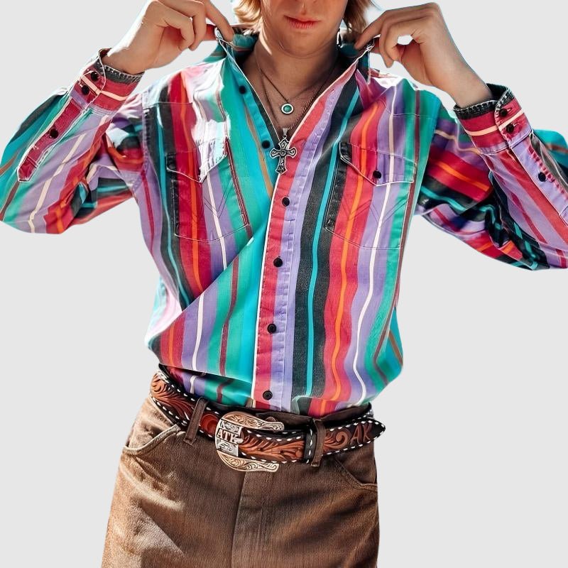 Zakenda | Chemise Duval Vintage Odyssey